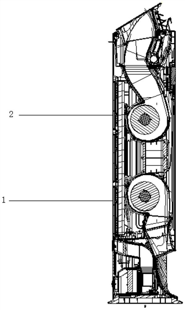 Anti-freezing control method and device for air conditioner evaporator and cabinet air conditioner