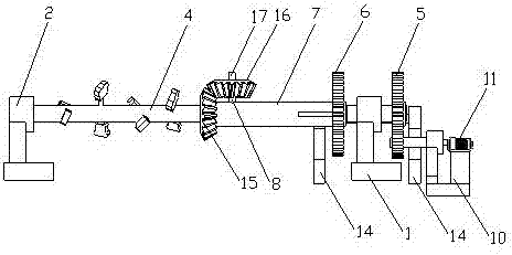 Roller type metallurgy powder mixing device