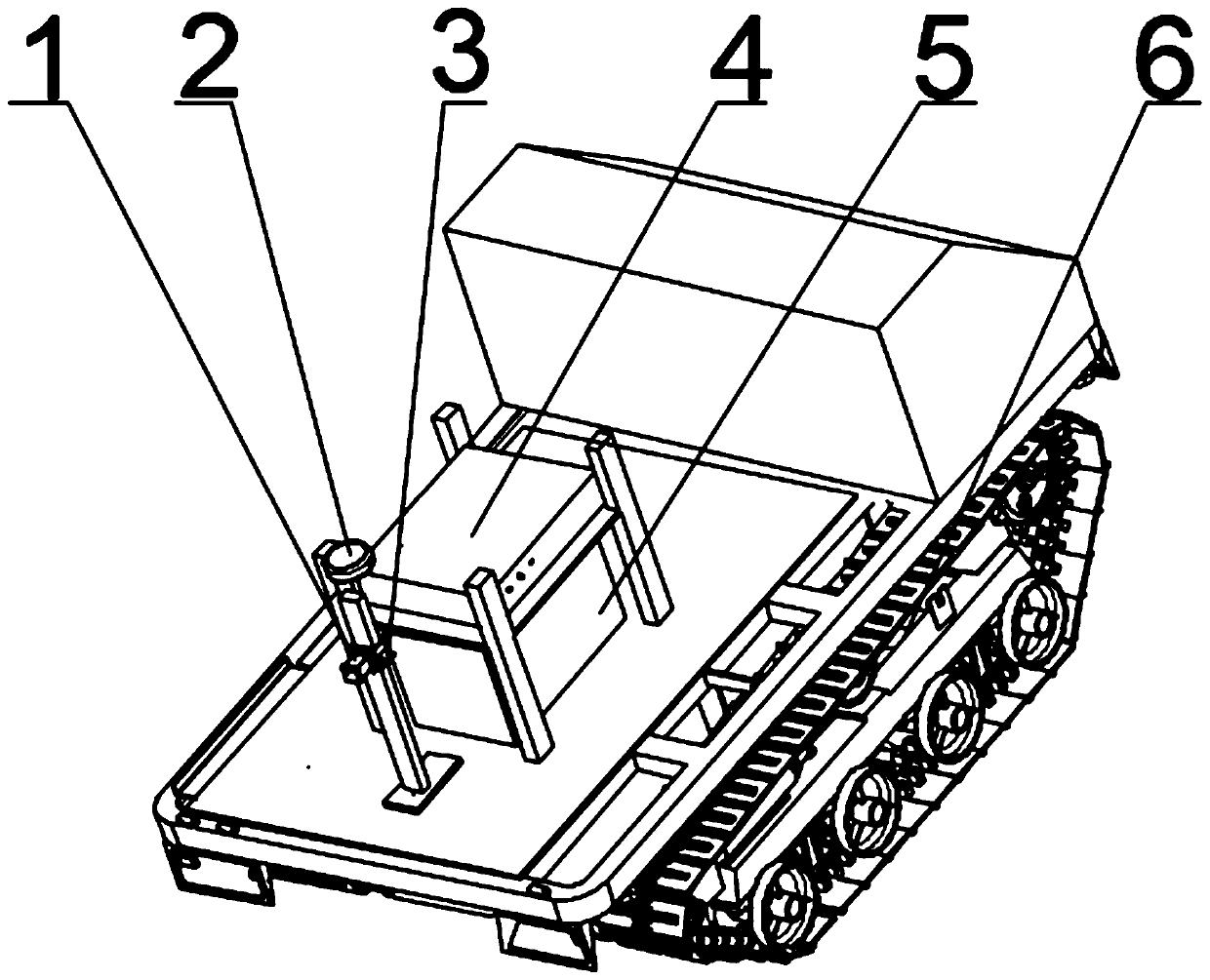 Method for obtaining canopy point cloud based on RTK-GPS and mobile 2D laser scanning