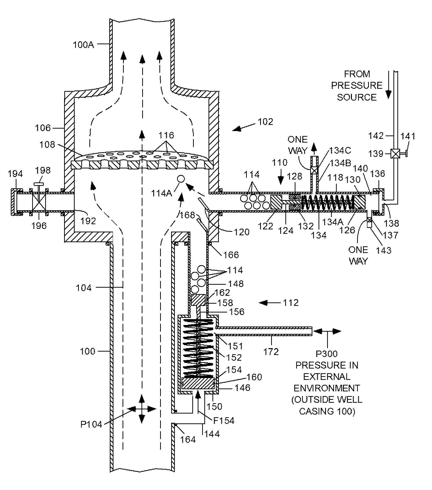 Blow out protector valve employing ball baffle assembly for use with high-pressure fluids