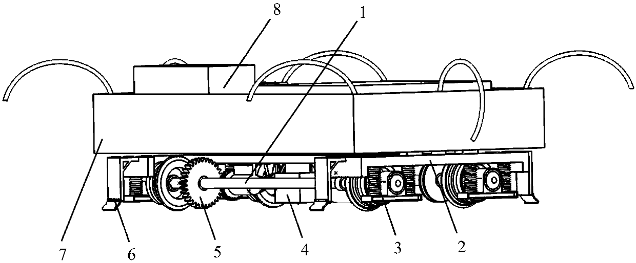 Multifunctional rail detection vehicle