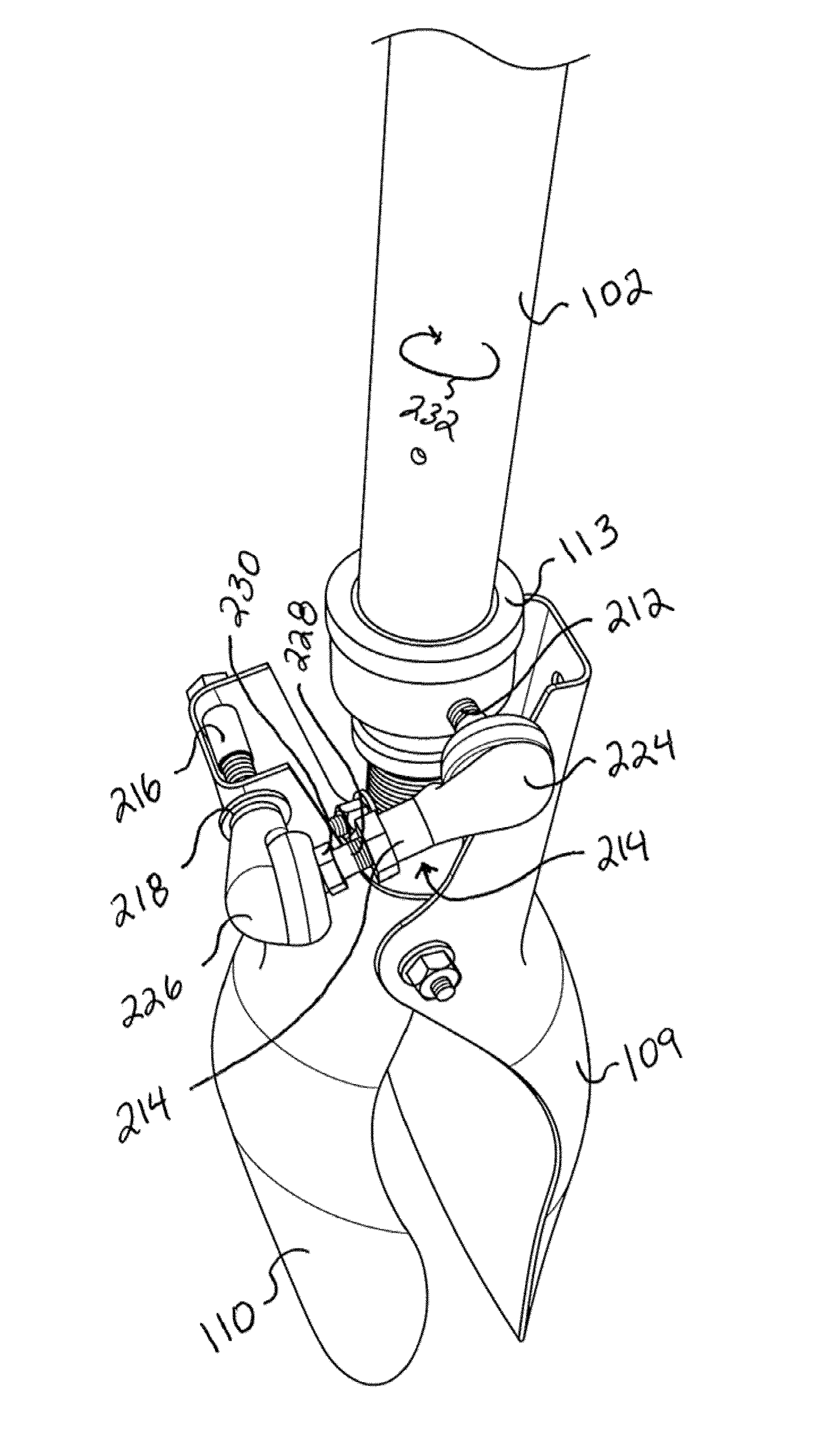 Single Handle Post Hole Digger