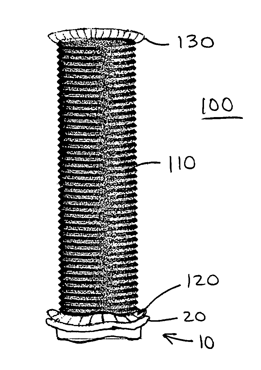 Synthetic blood vessel grafts