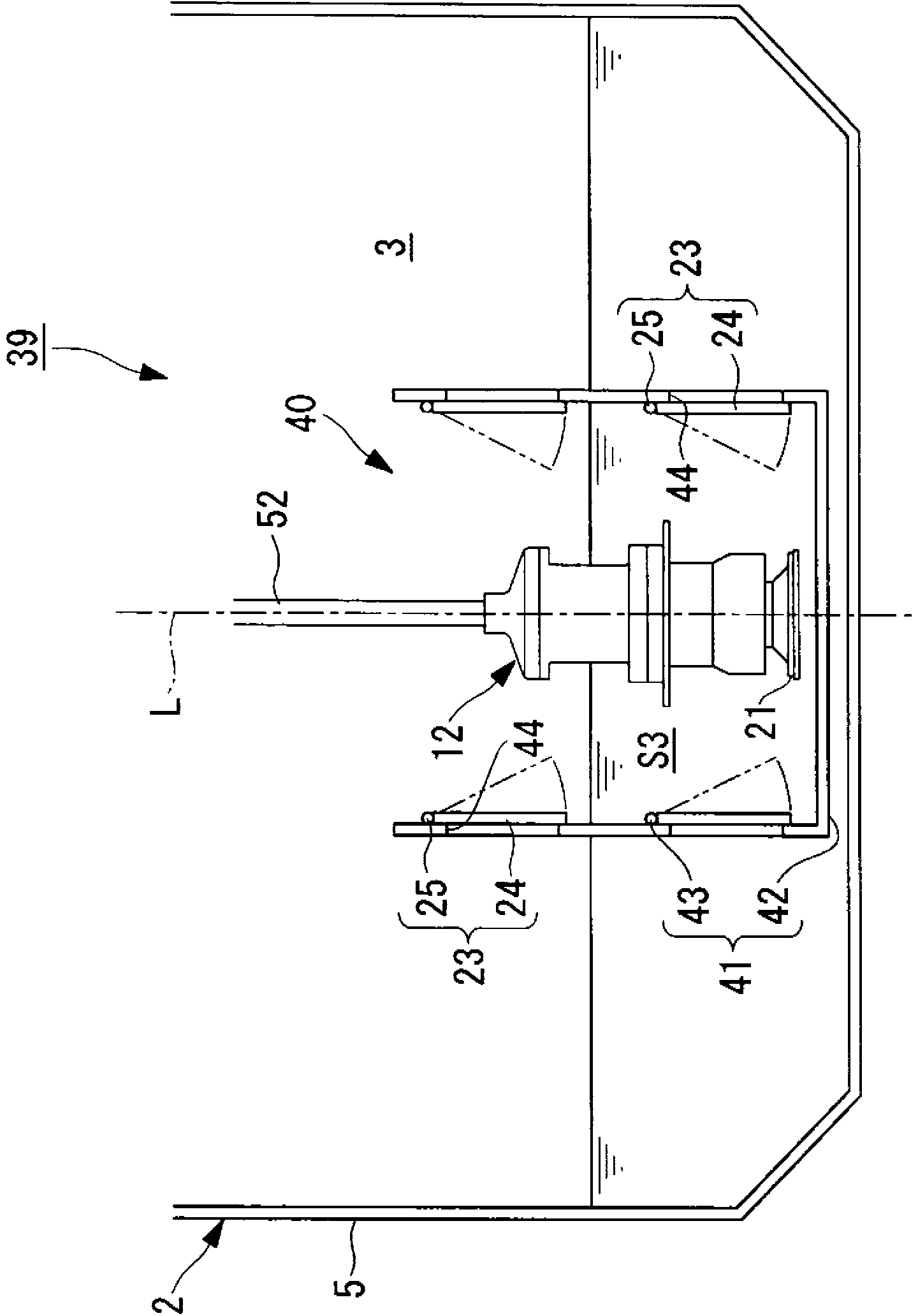 Liquid suction device