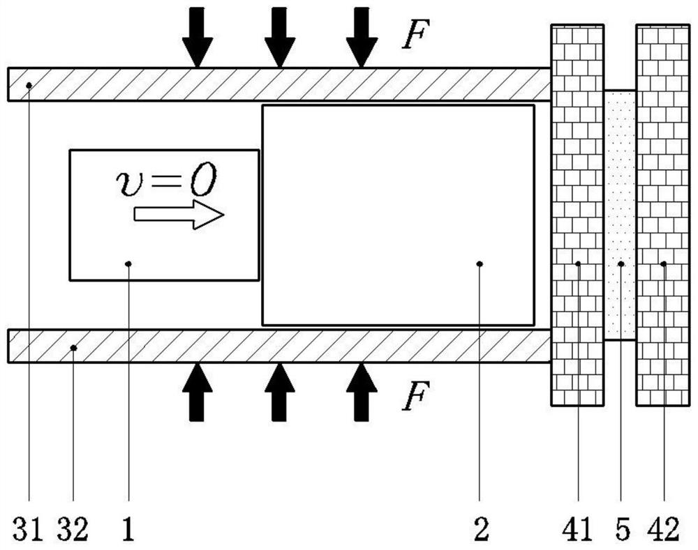 Device and method for testing dynamic friction coefficient of annular surface under dynamic impact