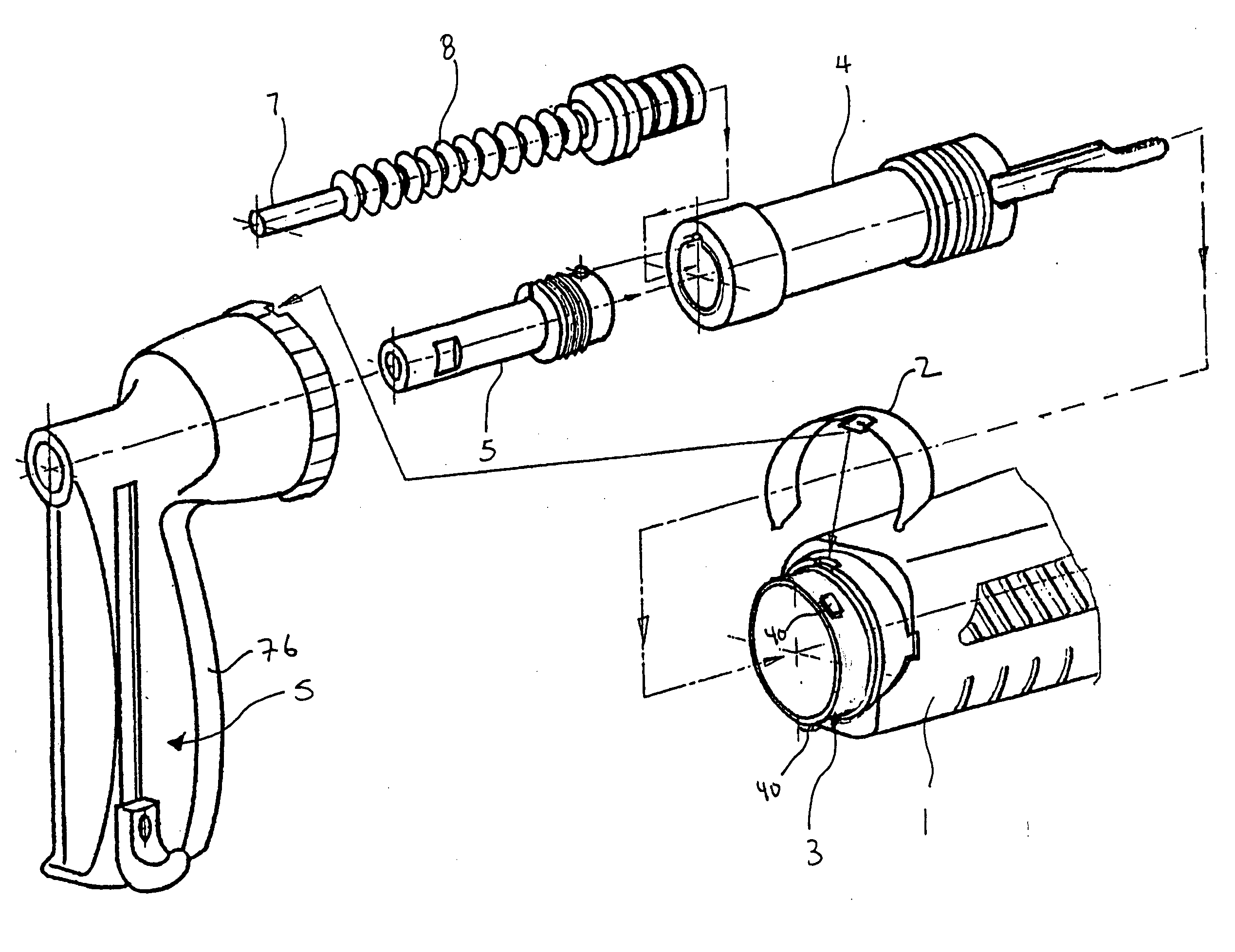 Quick connect base plate for powder actuated tool