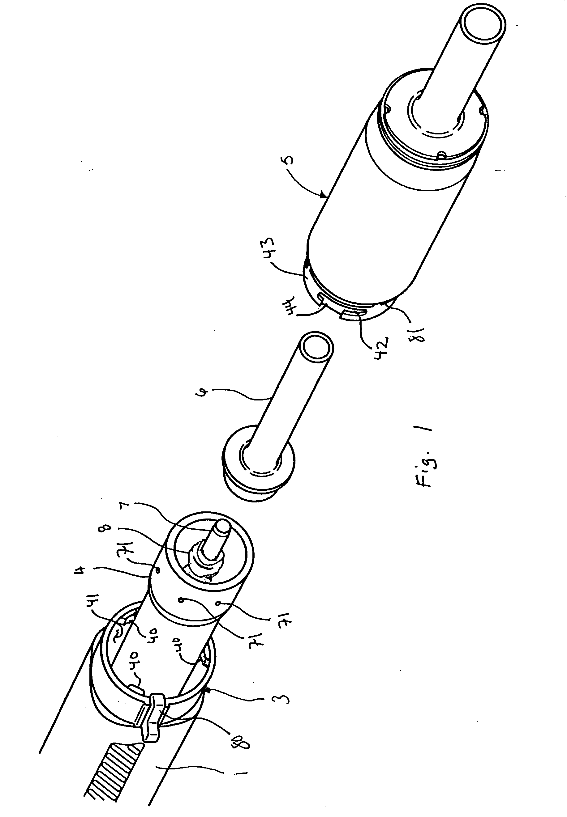 Quick connect base plate for powder actuated tool