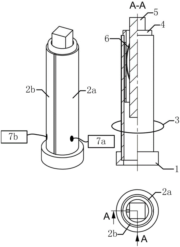 Inertial Piezoelectric Motor Device with Multi-Zone Drive and Scanning Probe Microscope and Control Method