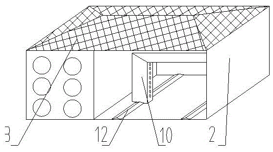 Car washing system for circularly processing sewage by means of solar energy