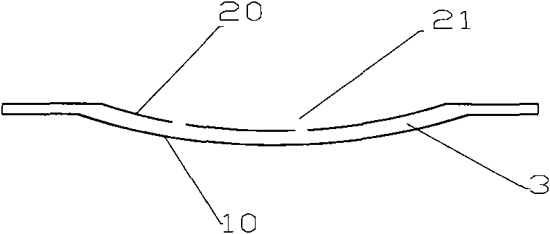 Glass steel radar cover single element and forming method thereof