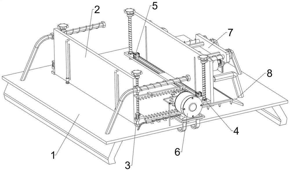 Splicing auxiliary device for furniture production