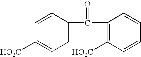 Benzophenone or benzoic acid anilide derivatives containing carboxyl groups as enzyme stabilizers