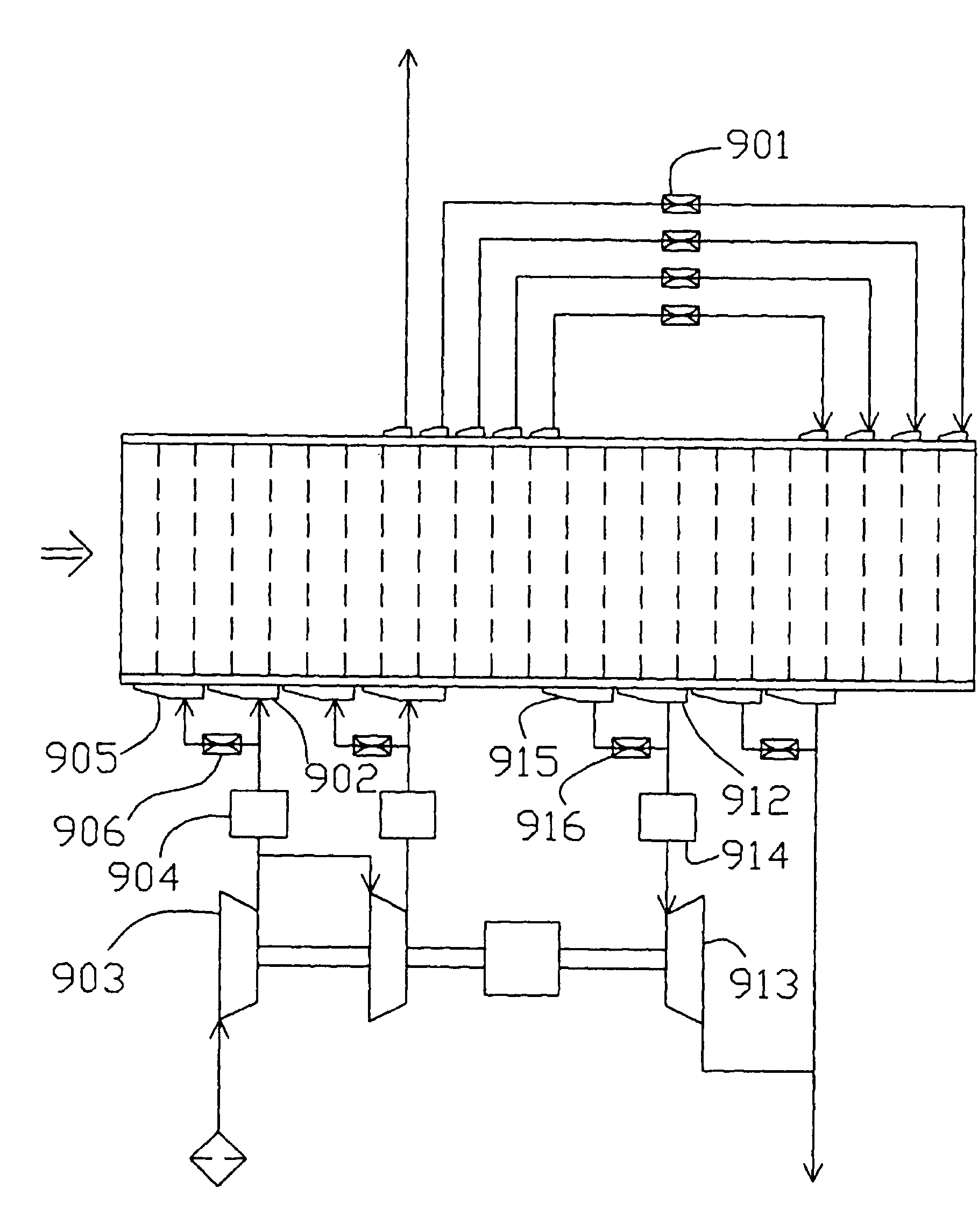 Surge absorber flow regulation for modular pressure swing adsorption