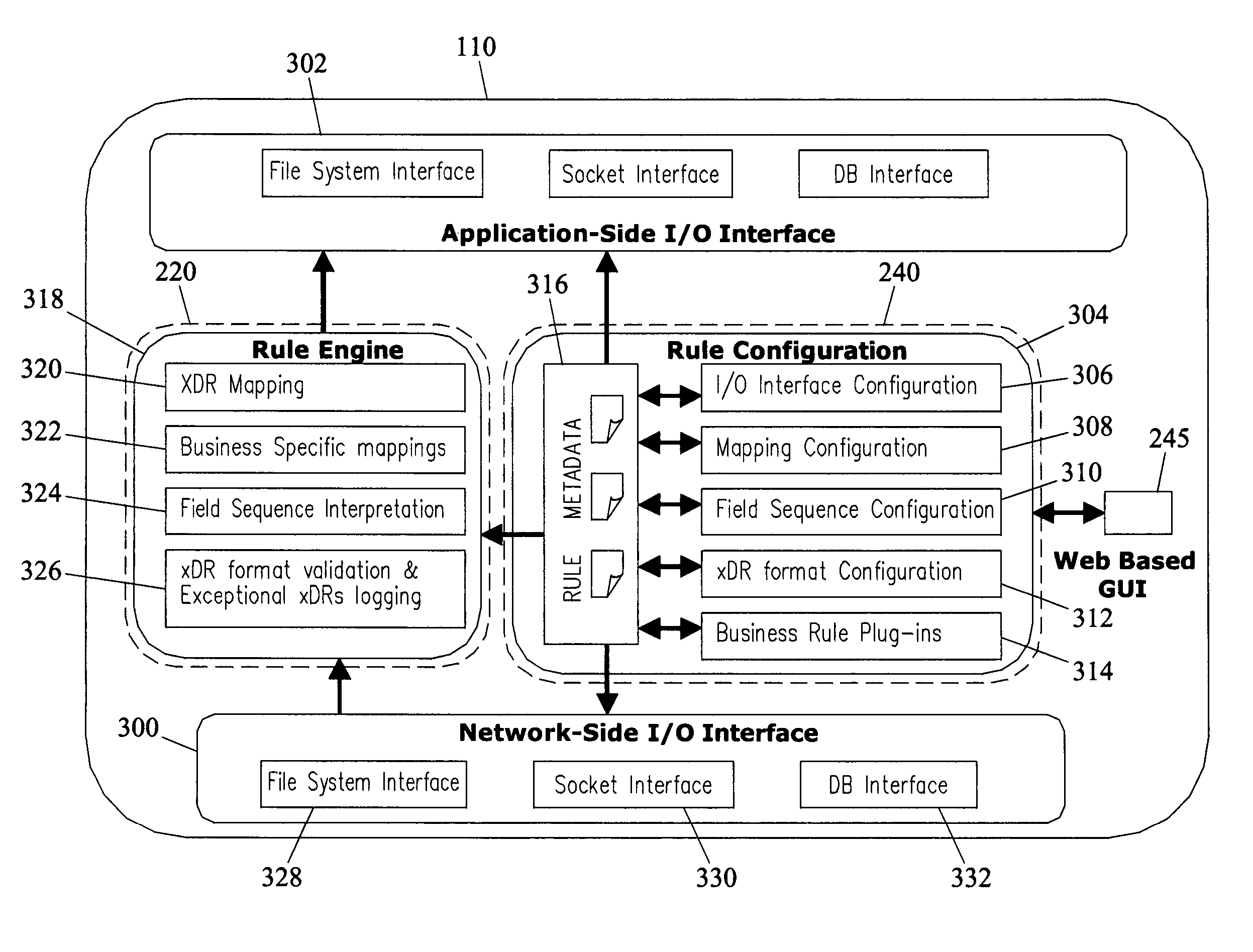 Methods, systems, and computer program products for providing configurable telecommunications detail record adapter