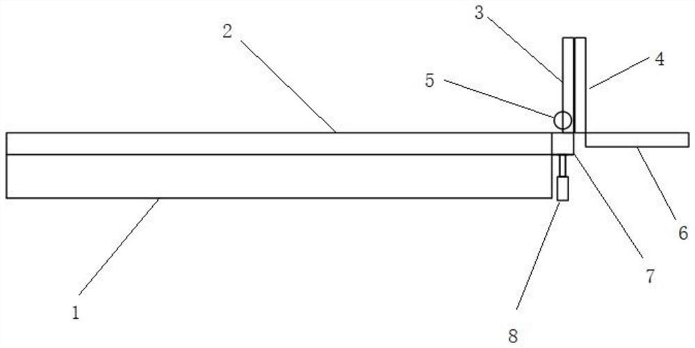 Flexible package lithium ion battery flanging forming device