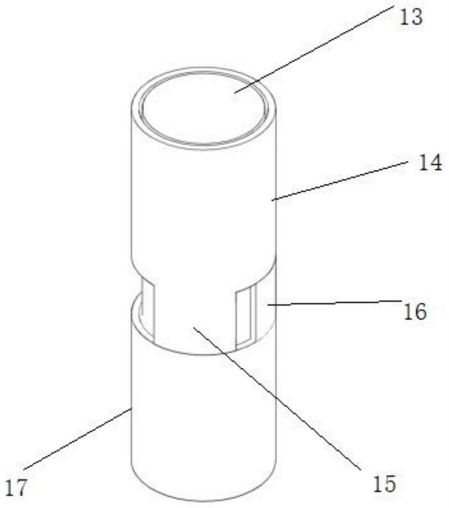 Flexible package lithium ion battery flanging forming device