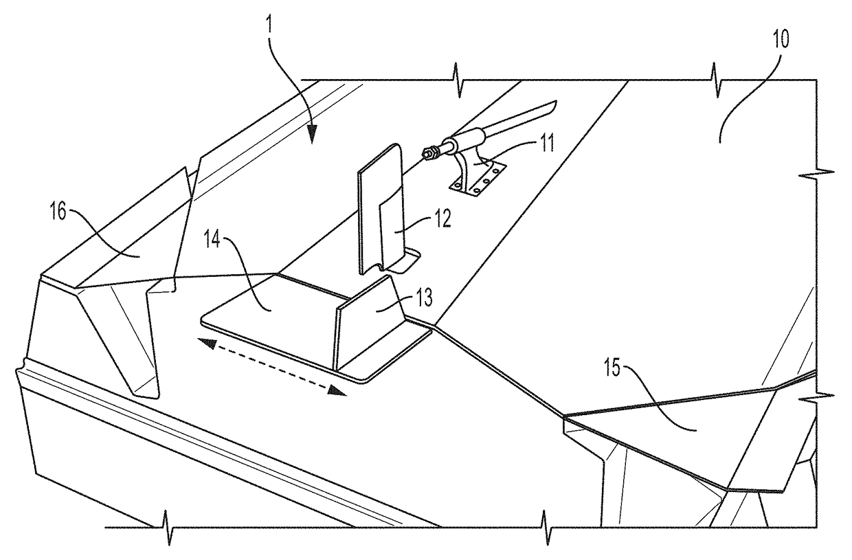 Wake control fin system and underwater exhaust system