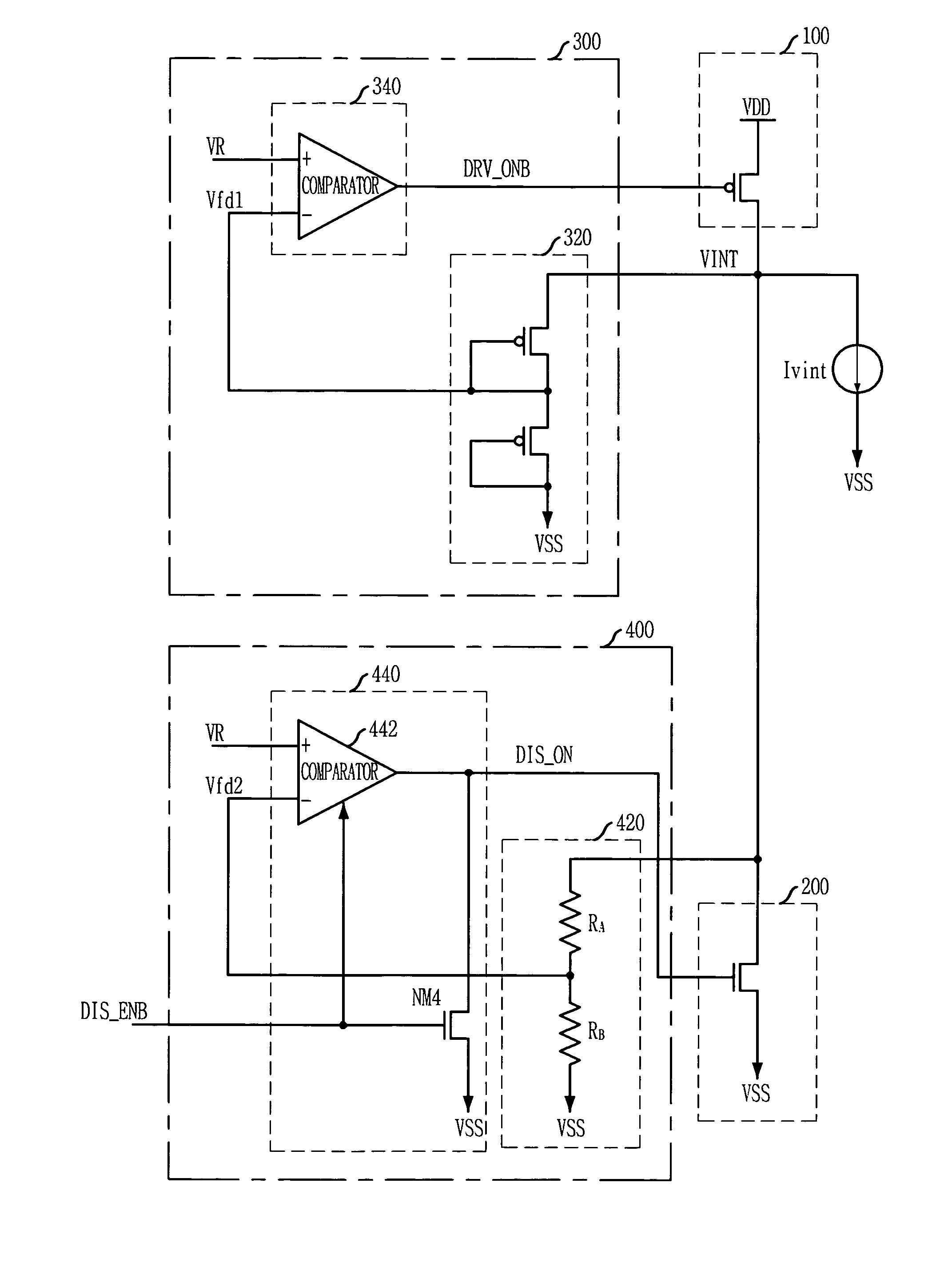 Internal voltage generator