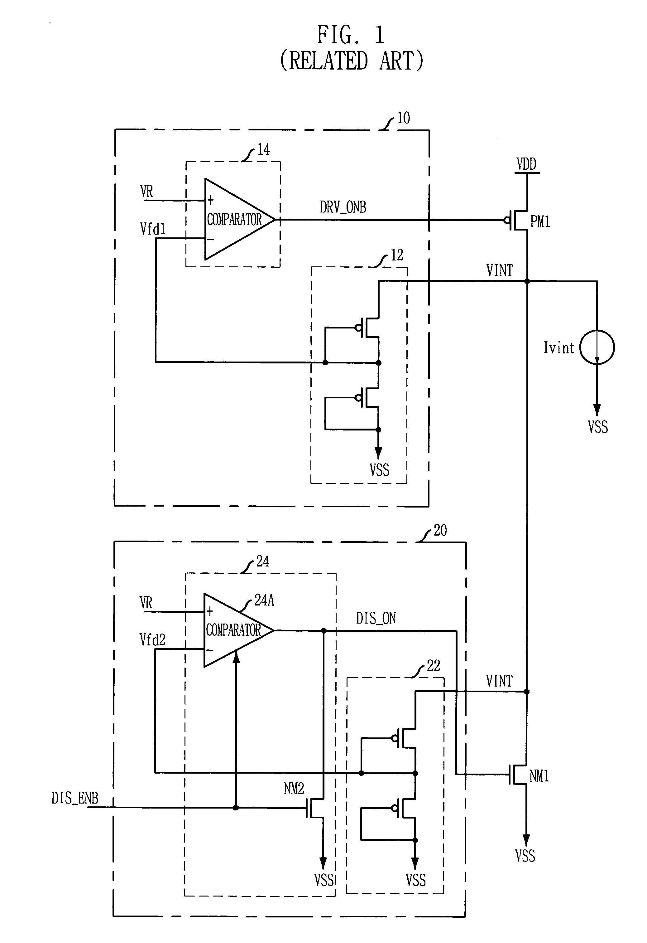 Internal voltage generator