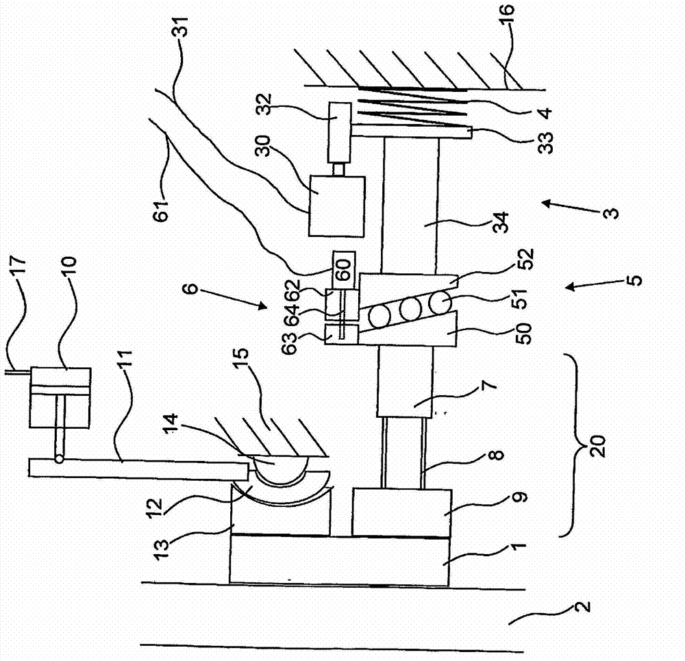 Pneumatic wheel brake for a vehicle