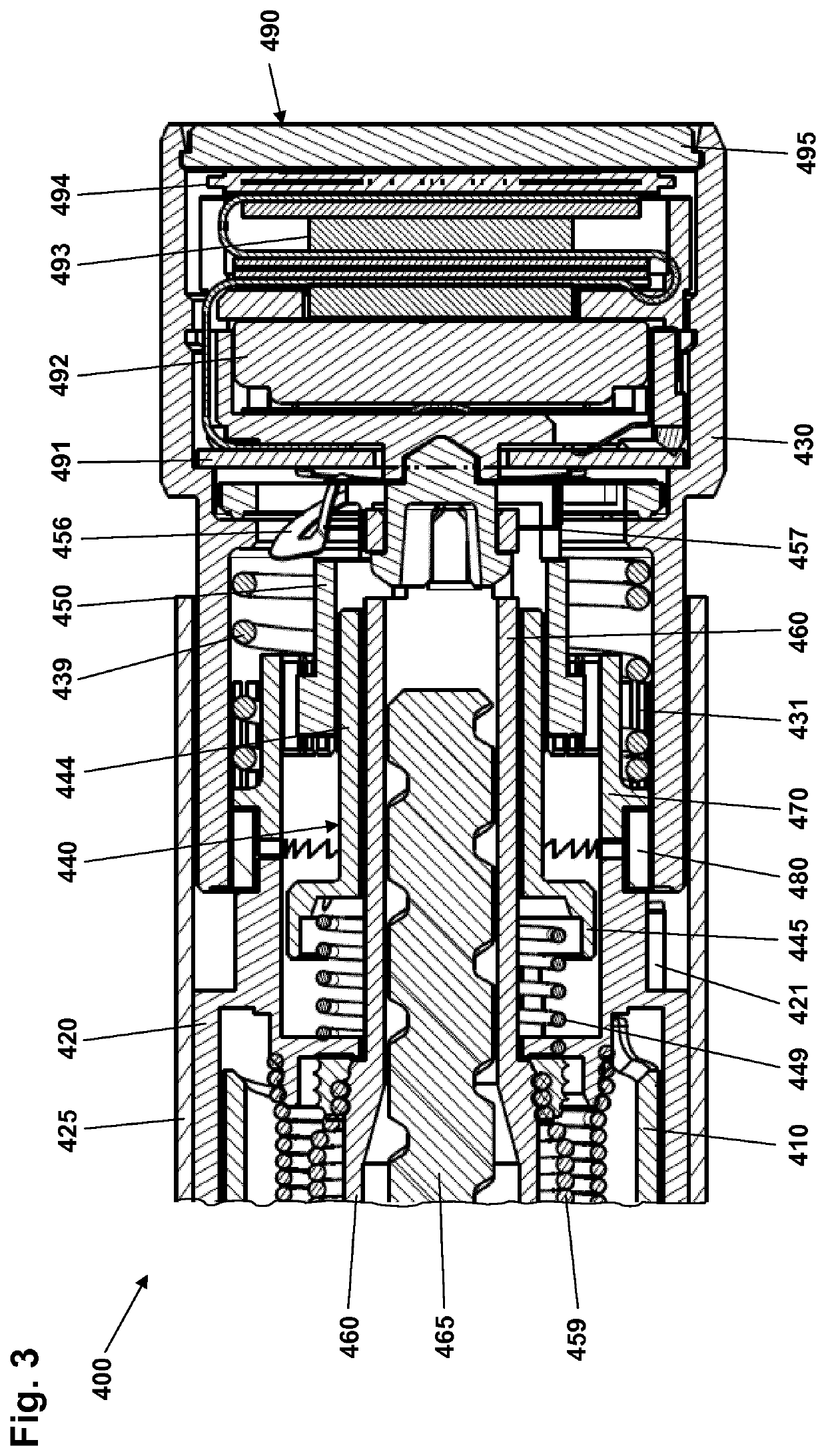 Rotary sensor assembly with low-power feature