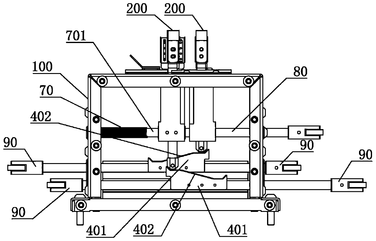 Crayfish body and tail separating device