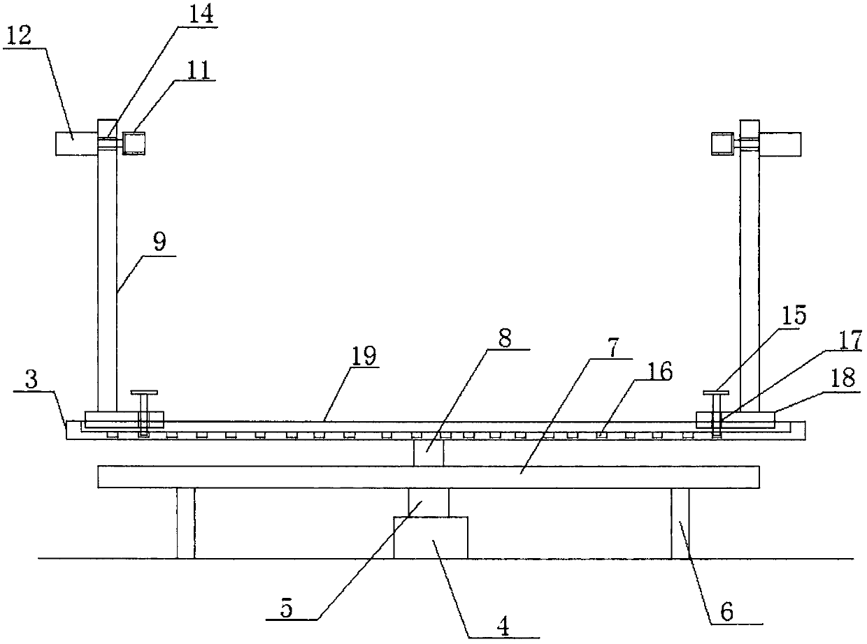 PLC-control-based meshed plate forming equipment