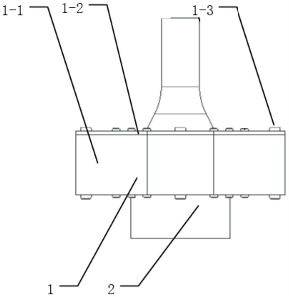 Split type flexible grasping robot for fragile objects and working method