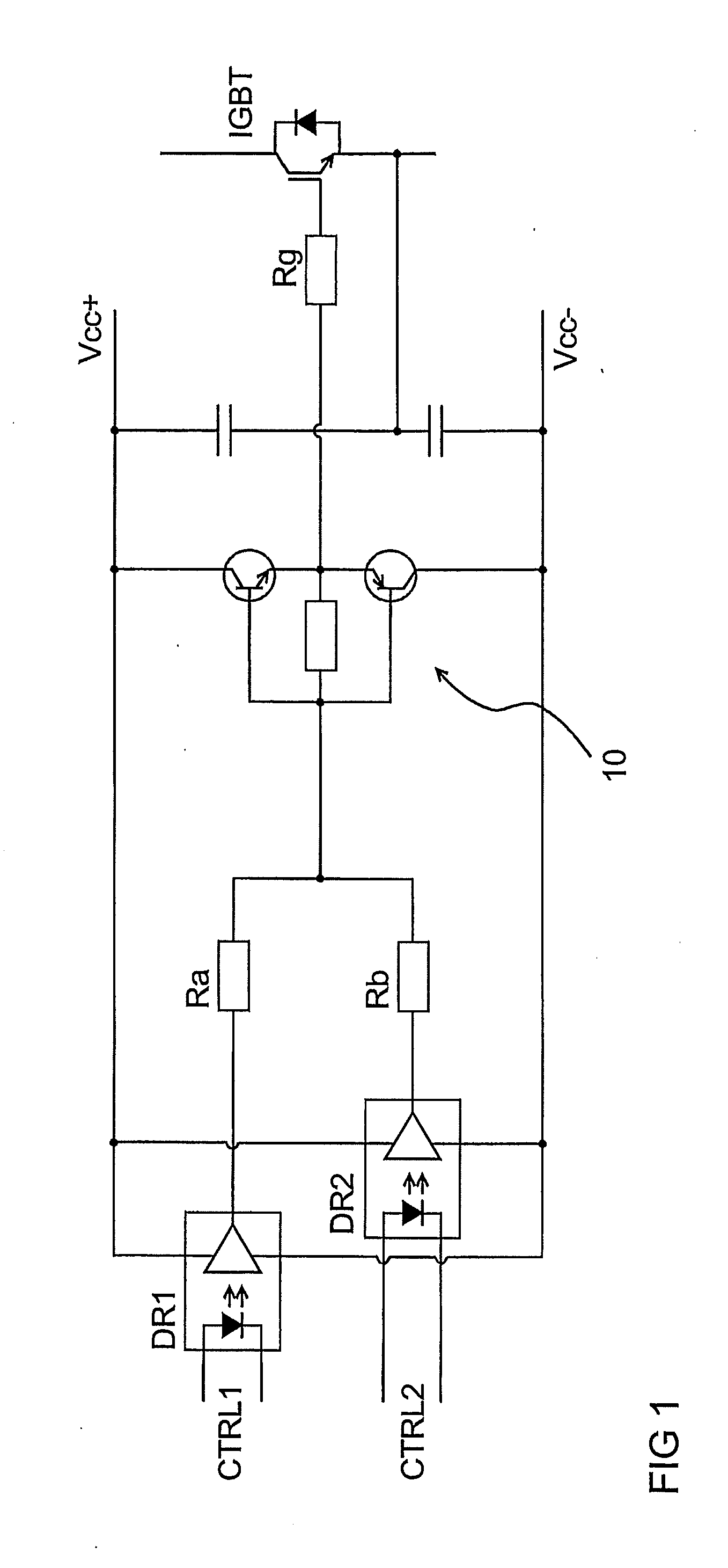 Method of controlling an IGBT and a gate driver