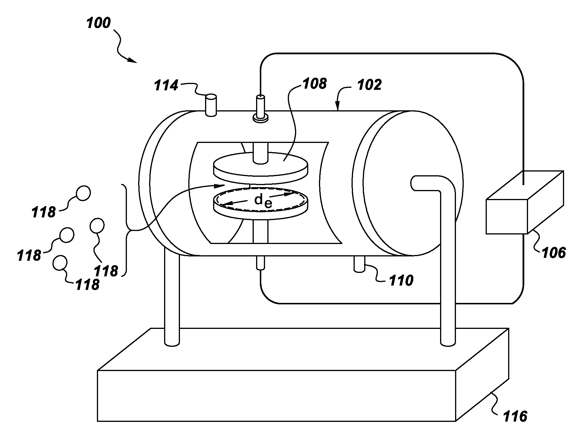 Apparatus and method for producing plasma during milling for processing of material compositions