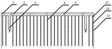 Concave-convex channel type air conditioner sterilization and deodorization nano adhesive filter