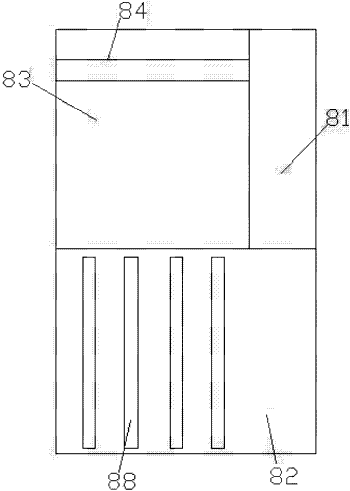 Building letter box device capable of achieving selectable storage and safe