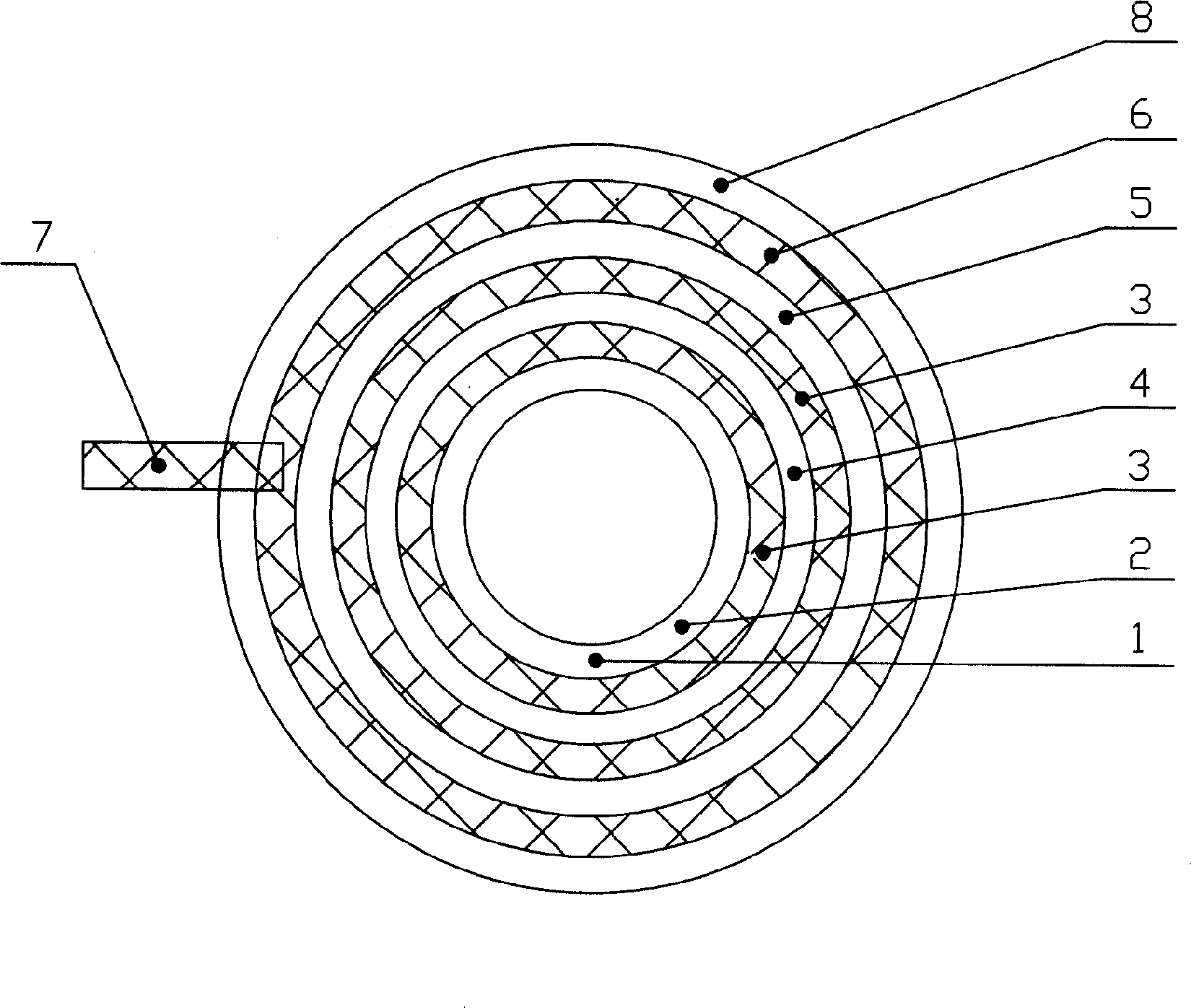 Novel insulated main lead