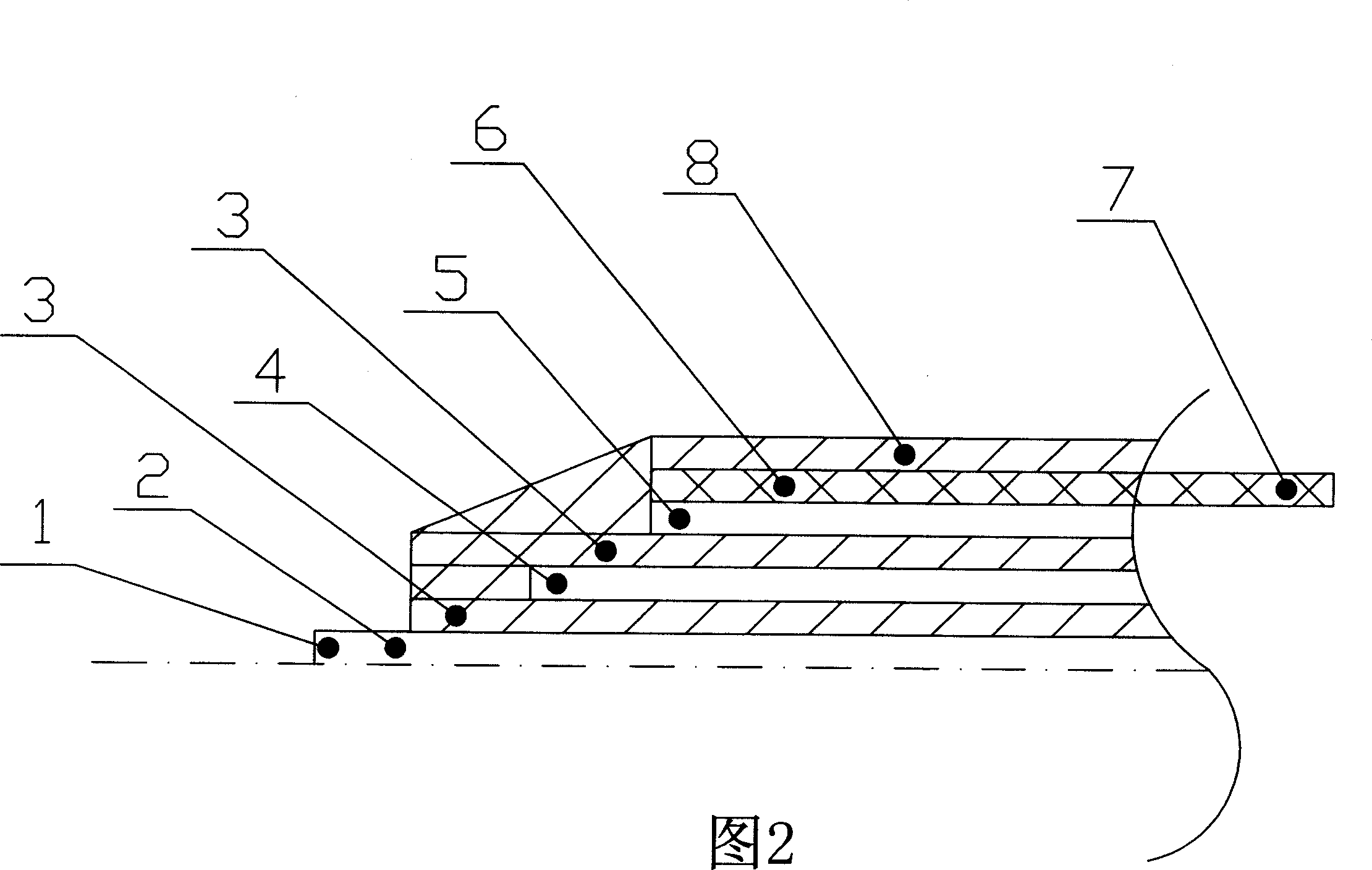 Novel insulated main lead