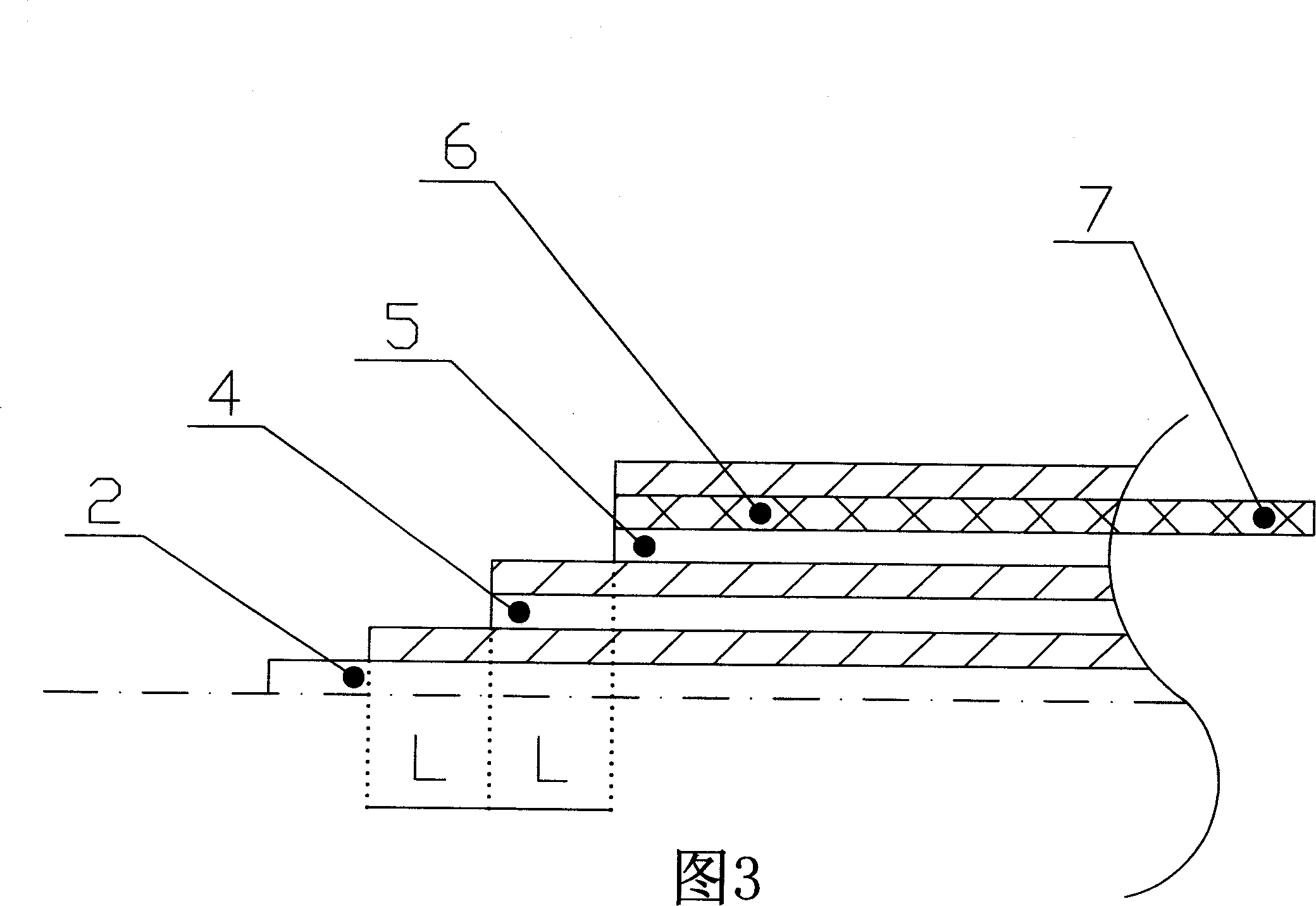 Novel insulated main lead