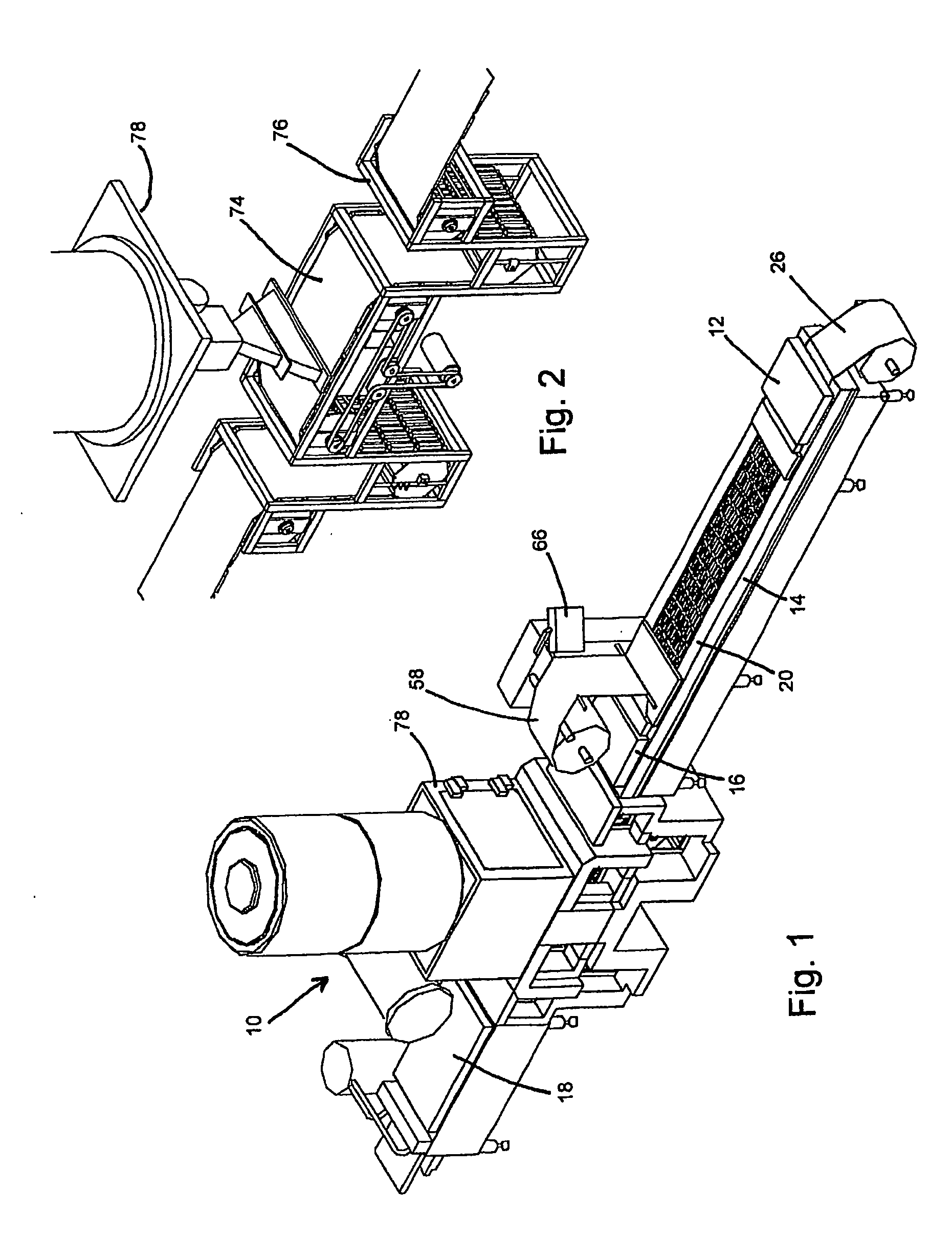 Inline processing and irradiation system