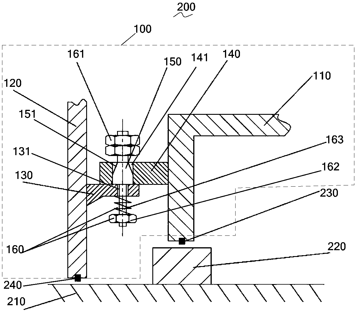 Resonant cavity structure and semiconductor processing equipment