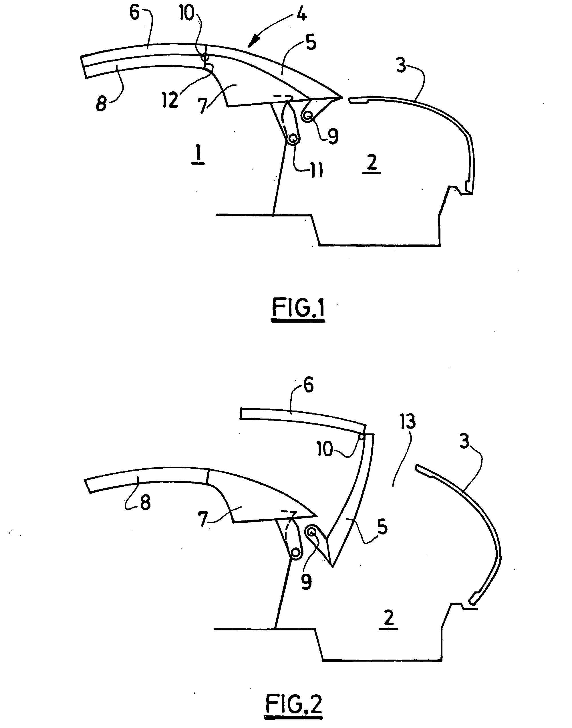 Retractable vehicle-roof