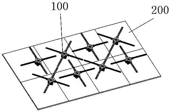 Holographic fan combined display screen