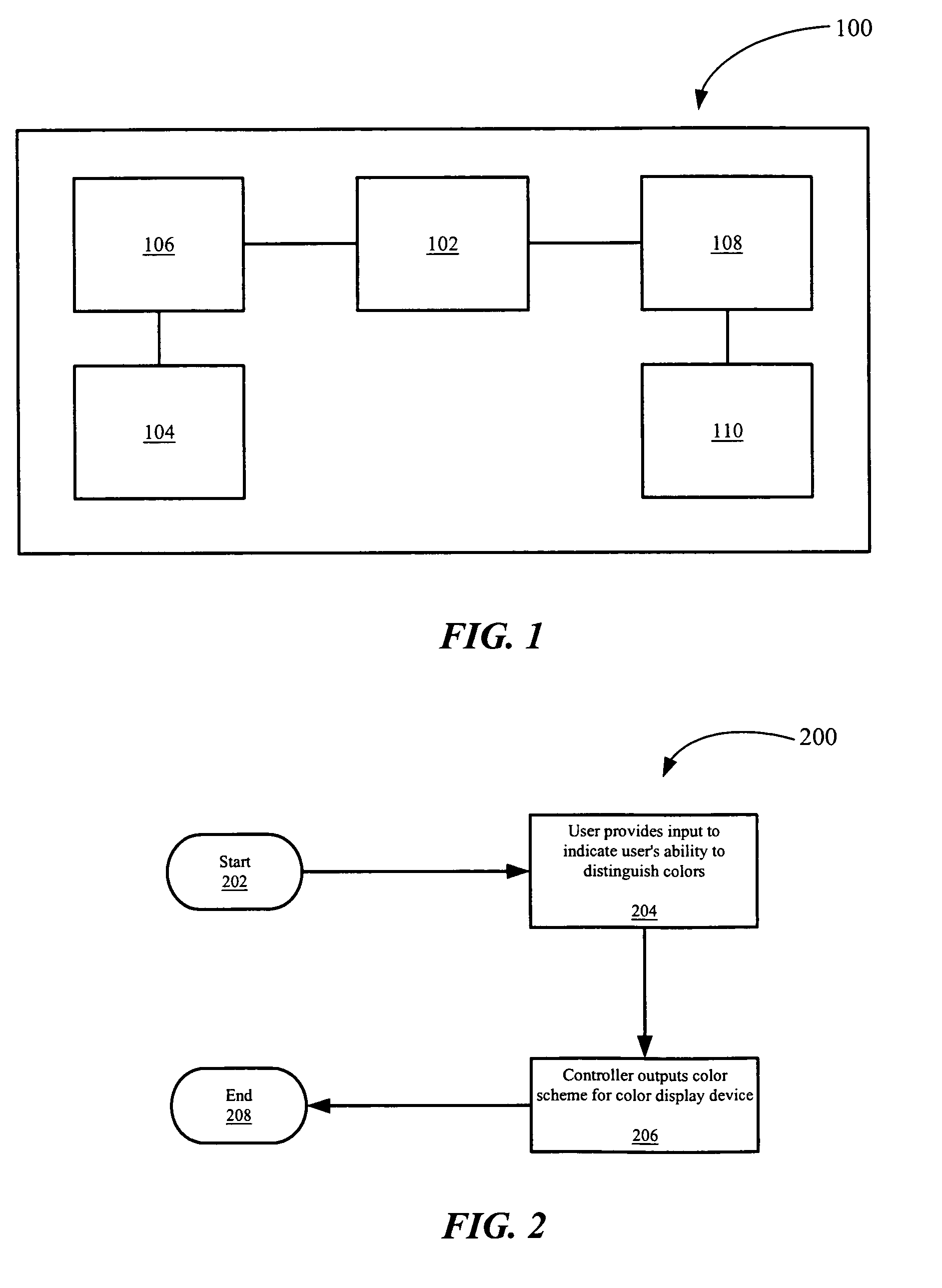 Display for visually impaired users