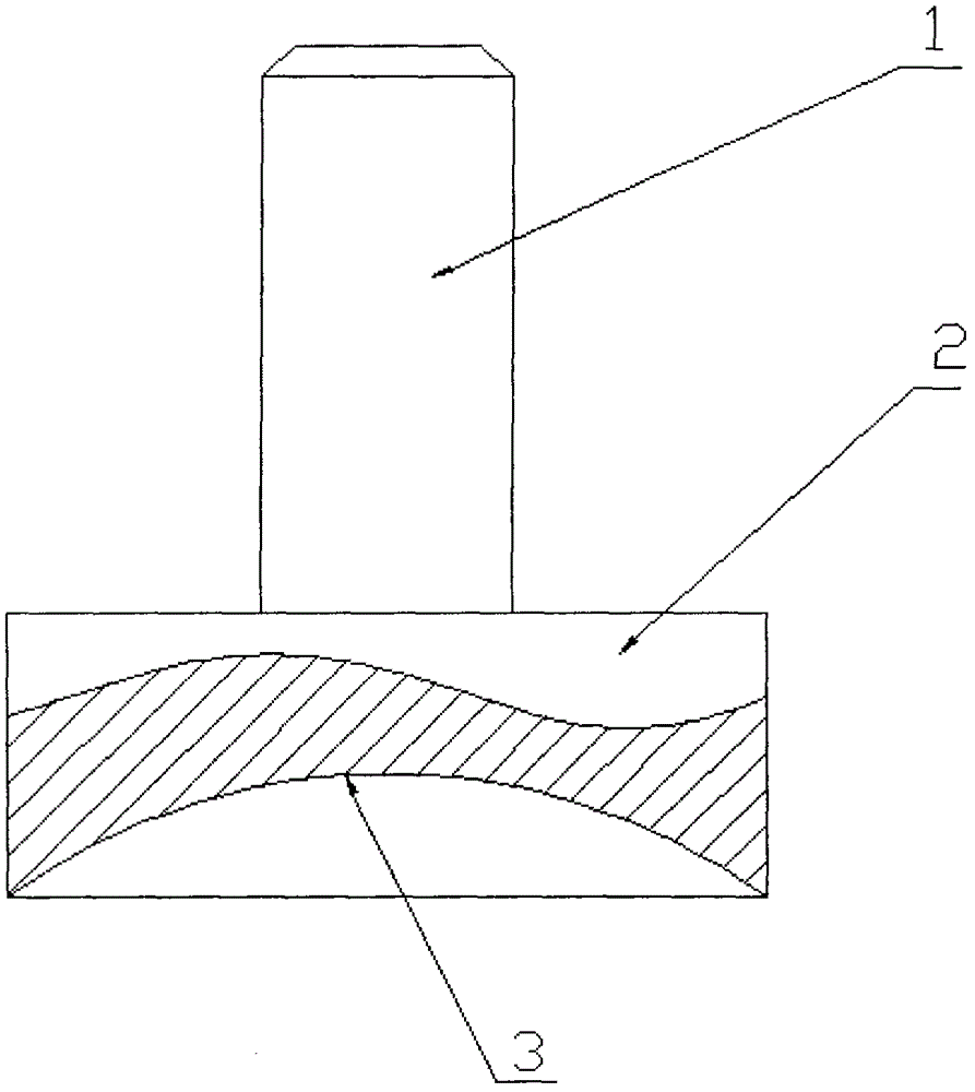 Structure of novel piercing punch