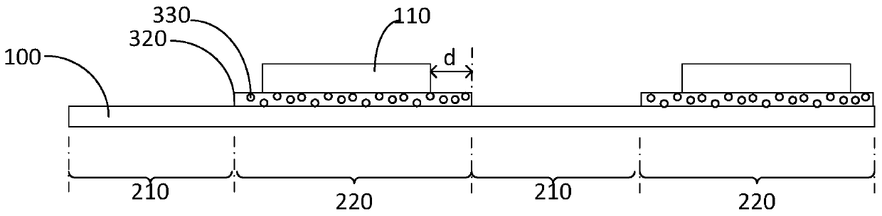 Transparent display device, simulation method and manufacturing method