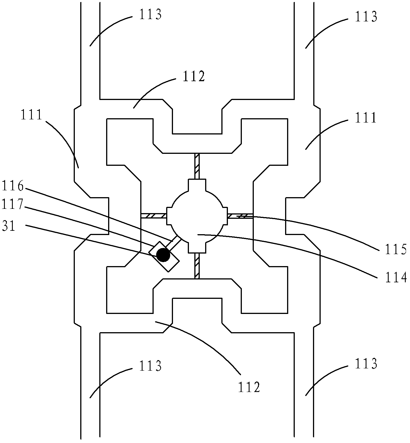 Frequency-adjustable Butler matrix