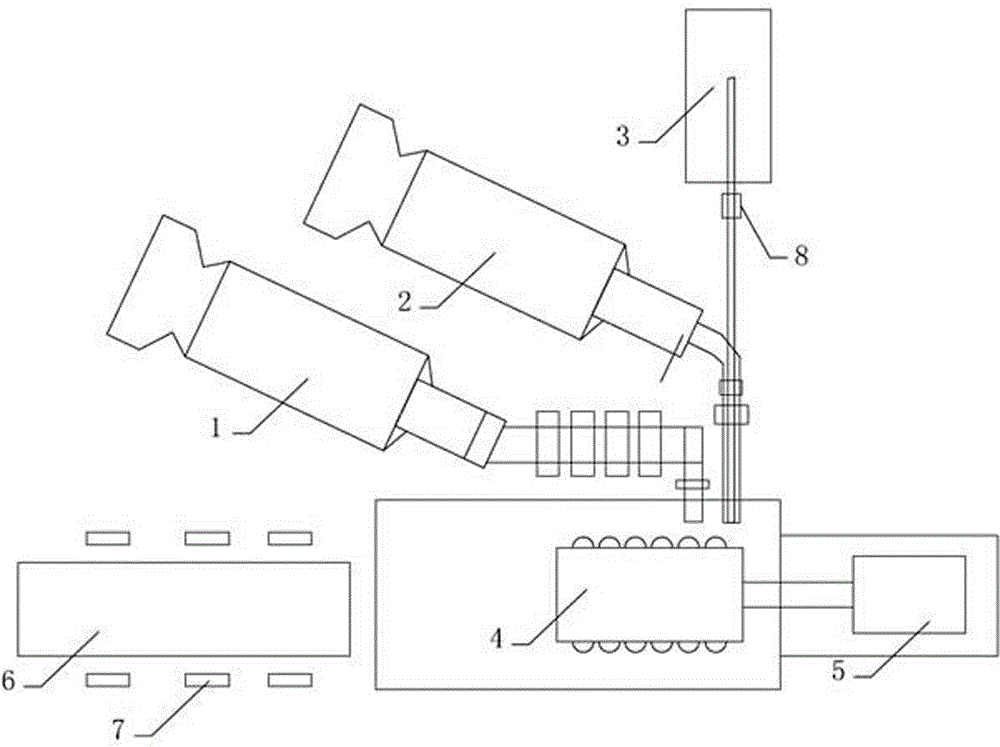 Novel spiral wound krah pipe continuous production technology and device