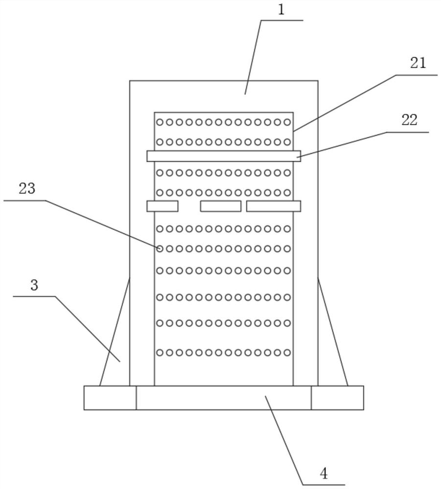 Building electrical cabinet convenient to overhaul and replace