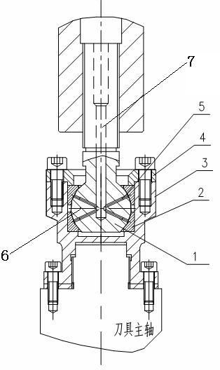 Dynamic and static pressure ball socket bearing structure for high speed gear shaper