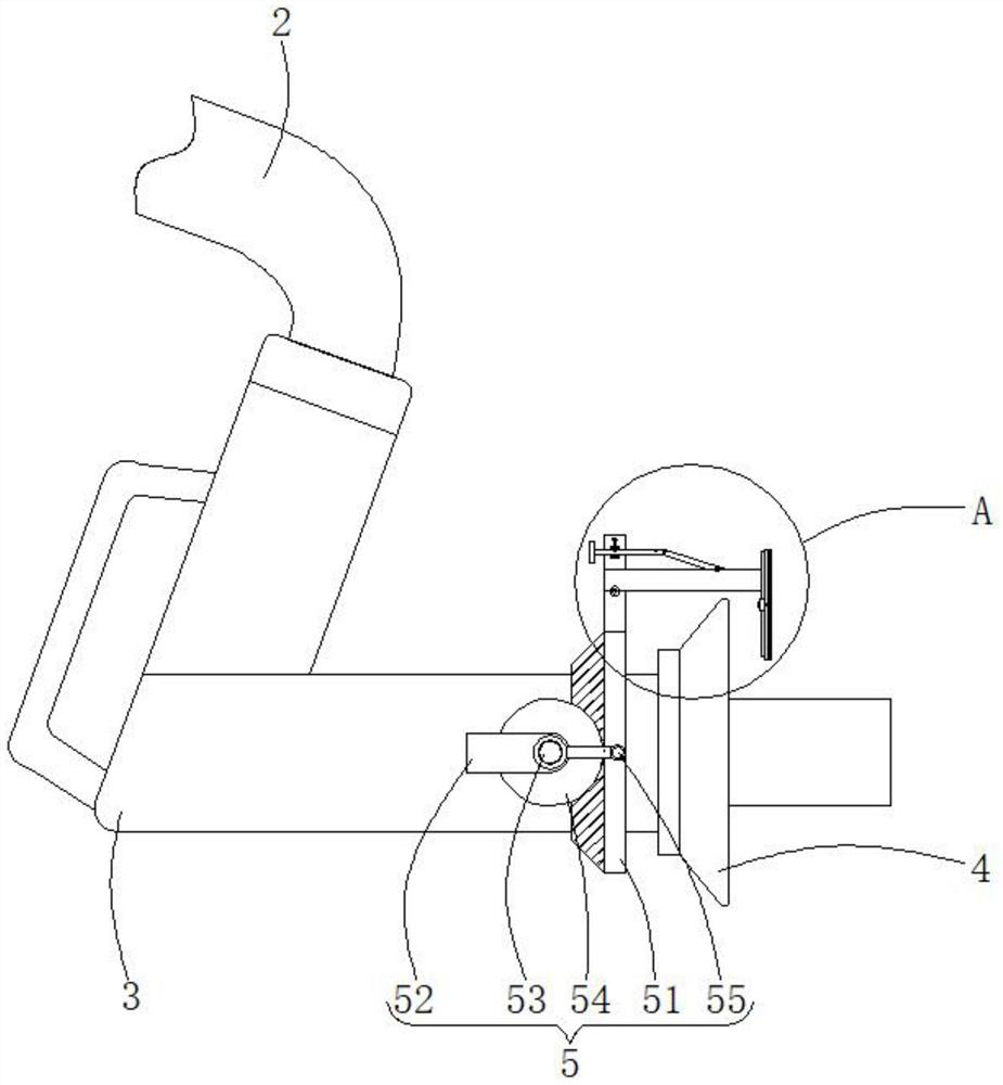 Closable high-safety charging device for new energy automobile