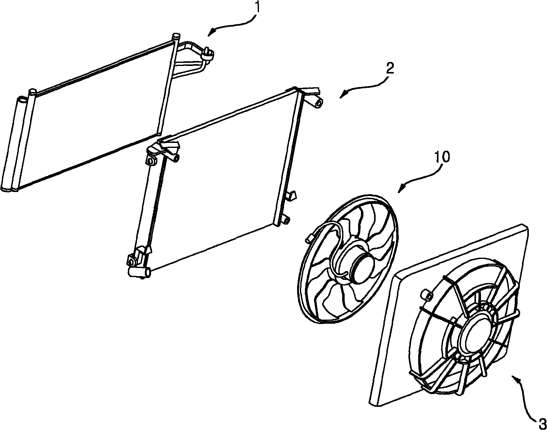 Cooling device for vehicle