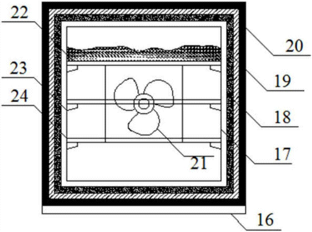 Heat strengthening vapor extraction contaminated soil remediation device and method thereof