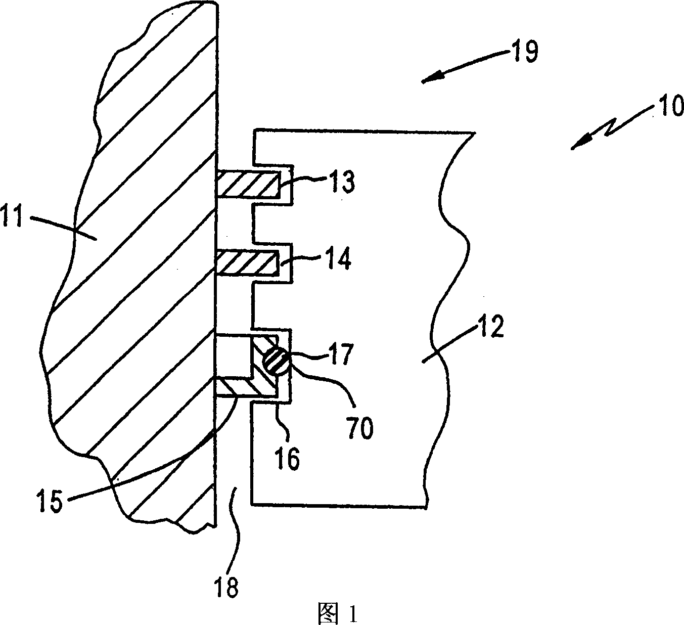 Self lubricated non-sealed piston ring for IC engine fastener driving tool